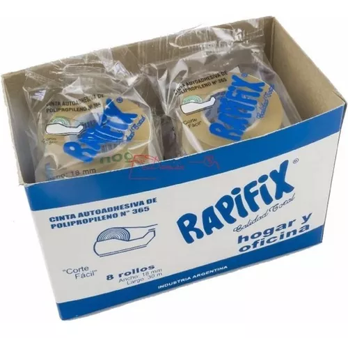 CINTA ADHESIVA RAPIFIX 18 X 30 C/ BOLSITA